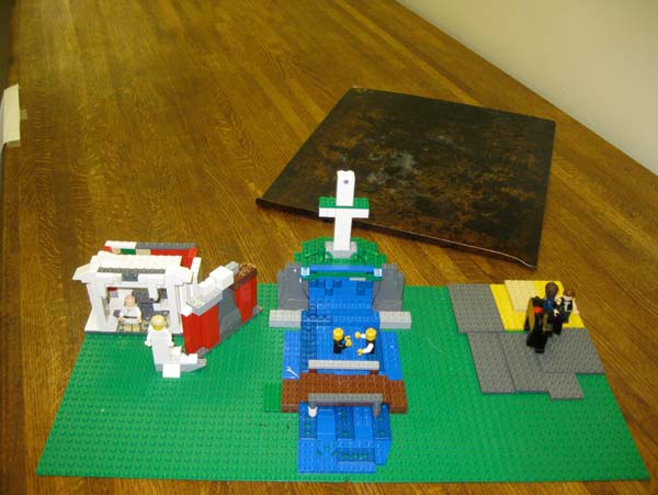 Over 90 adults and young people enjoyed the original creations displayed at the 2012 LEGO Contest organized by St. Luke's Episcopal Church in its Willard Hall on Main Street in Chester on Saturday, April 14. Participating LEGO enthusiasts came from 13 towns in Vermont, two in New Hampshire, and one in New York State.