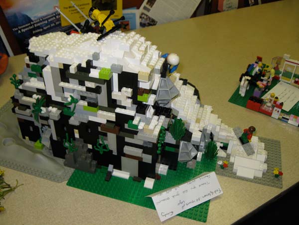 Over 90 adults and young people enjoyed the original creations displayed at the 2012 LEGO Contest organized by St. Luke's Episcopal Church in its Willard Hall on Main Street in Chester on Saturday, April 14. Participating LEGO enthusiasts came from 13 towns in Vermont, two in New Hampshire, and one in New York State.