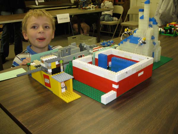 Over 90 adults and young people enjoyed the original creations displayed at the 2012 LEGO Contest organized by St. Luke's Episcopal Church in its Willard Hall on Main Street in Chester on Saturday, April 14. Participating LEGO enthusiasts came from 13 towns in Vermont, two in New Hampshire, and one in New York State.